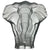 Vintage Mats Jonasson Crystal Elephant Sculpture Flatback 8”