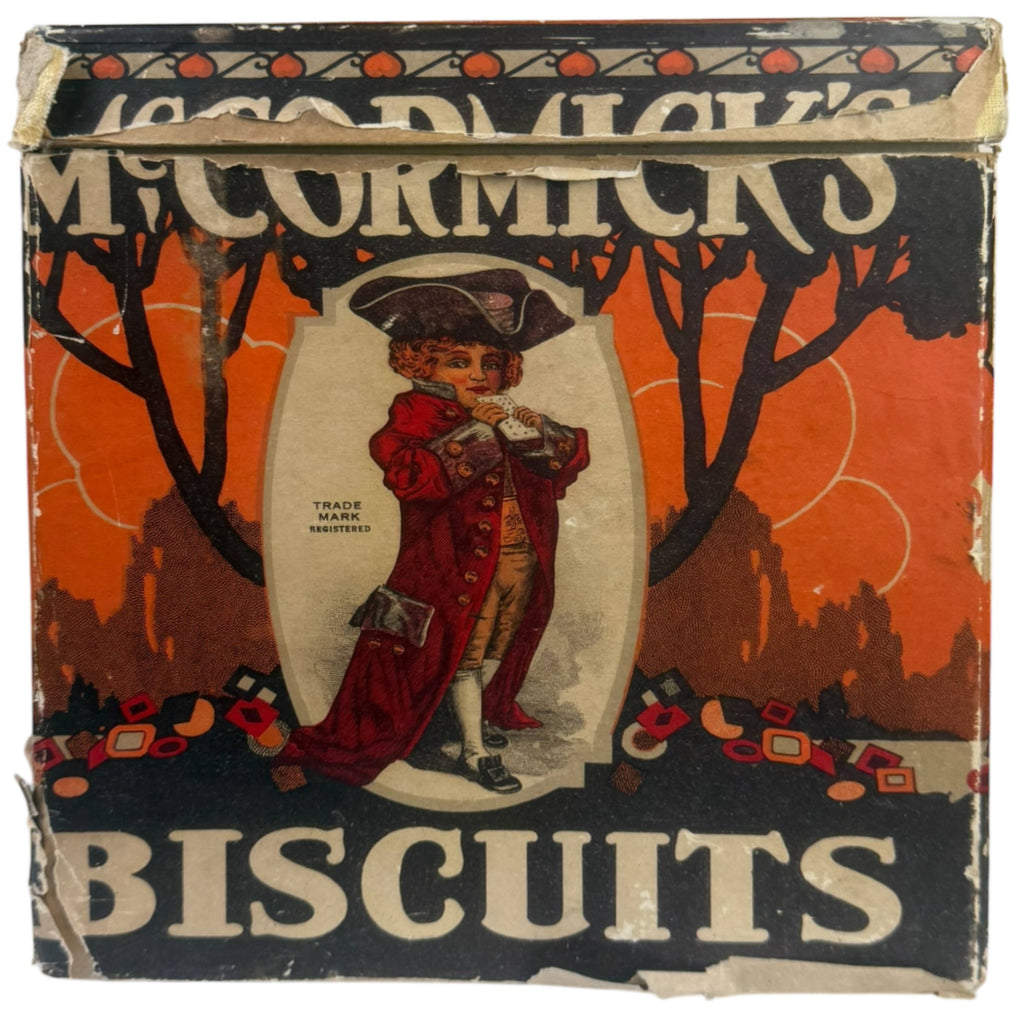 Antique Biscuits Box McCormick’s c.1915–1925 – Canadian Advertising