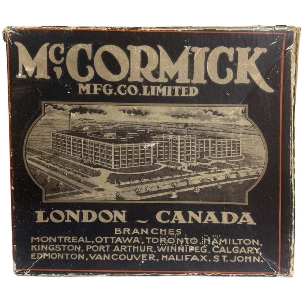 Antique Biscuits Box McCormick’s c.1915–1925 – Canadian Advertising
