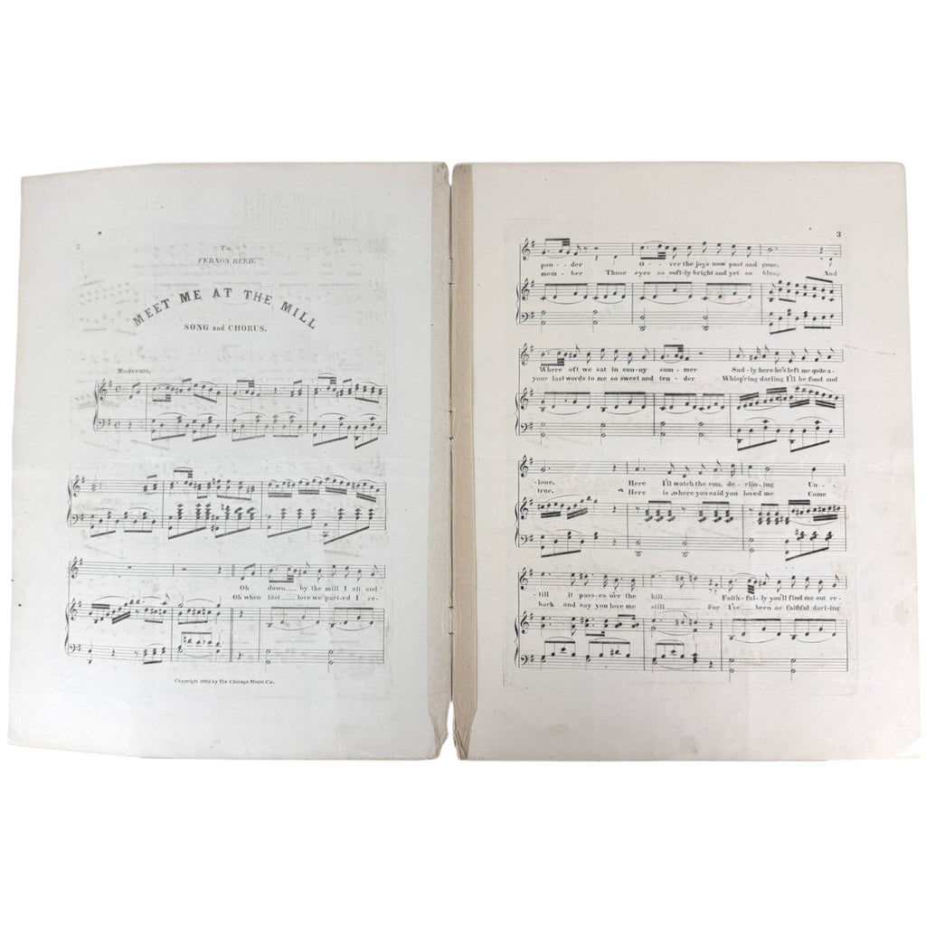meet me at the mill sheet music