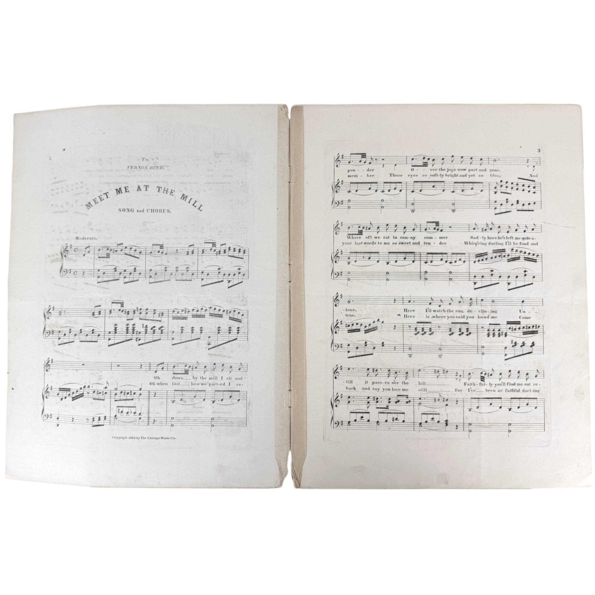 meet me at the mill sheet music