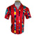 Vintage 1980s Memphis Design Shirt Short Sleeve Mens XS