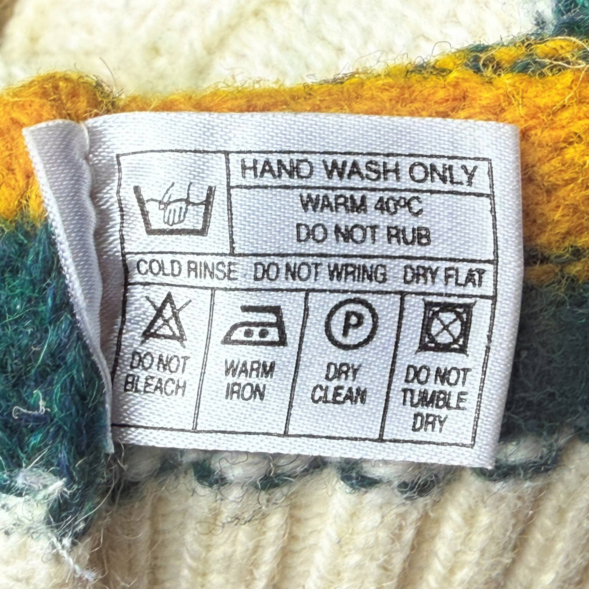 Vintage Cricket Sweater Merchant Fox England Cable Knit Wool Size S