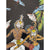 4 1950s Kitsch African Dancers Silkscreen Prints Signed Nona