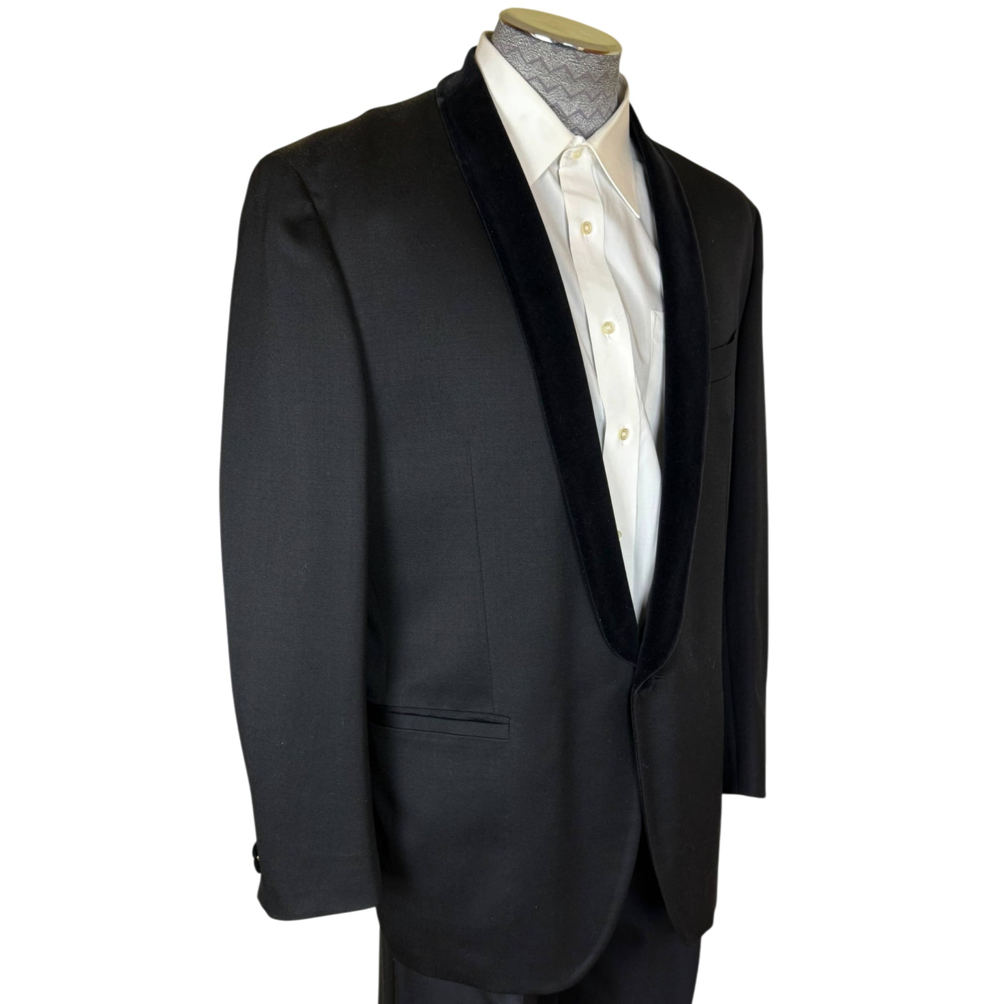 angled view Italian dinner jacket by Millemiglia