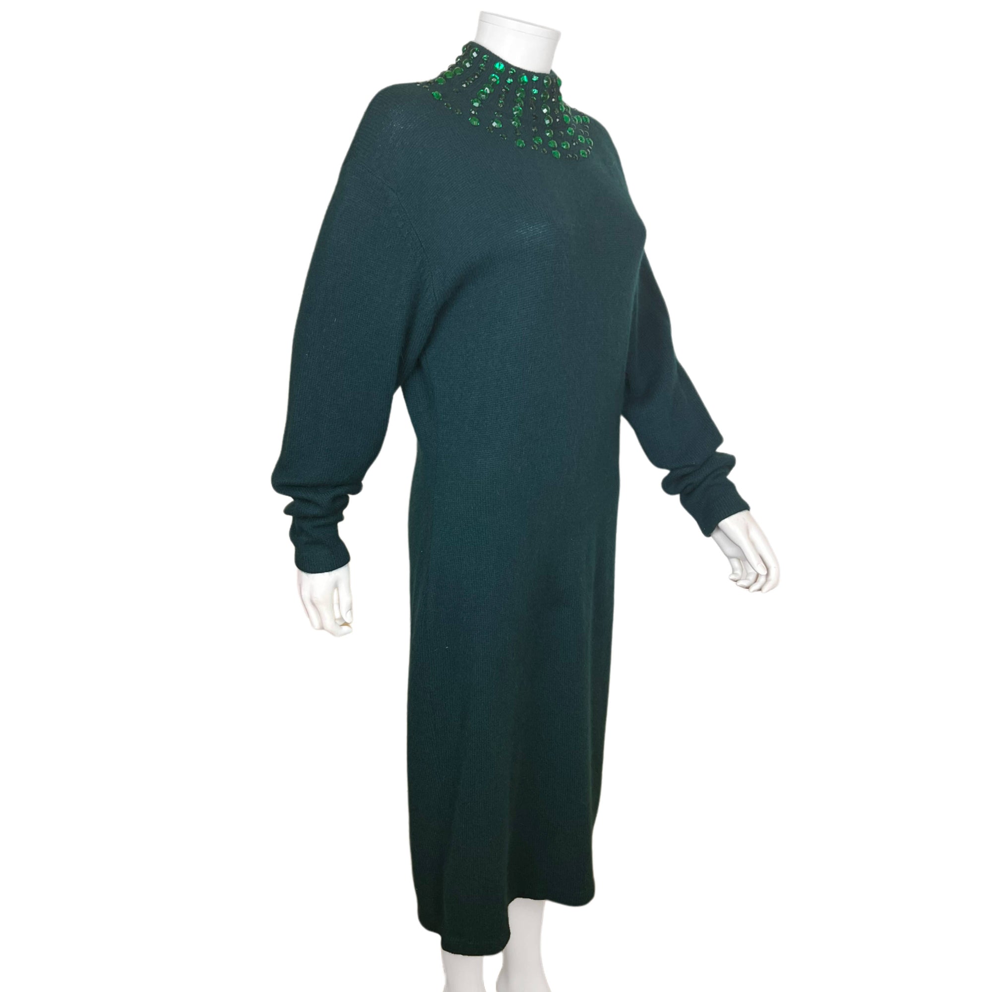 Vintage 1980s Mirrors of Krizia Knit Dress and Jacket Size M