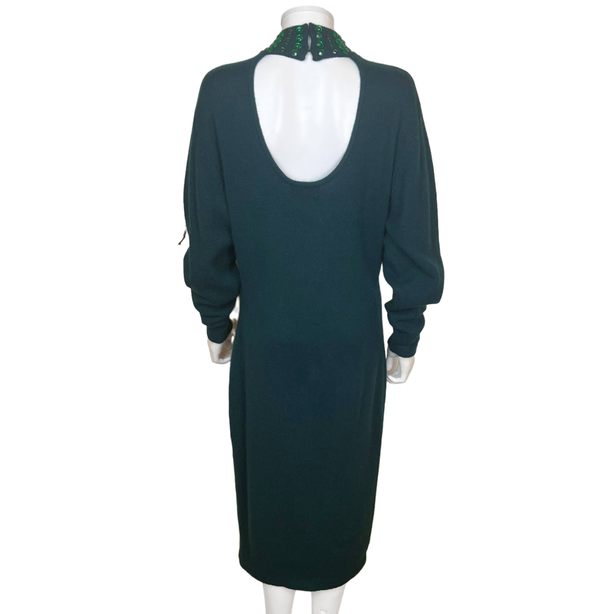 Vintage 1980s Mirrors of Krizia Knit Dress and Jacket Size M