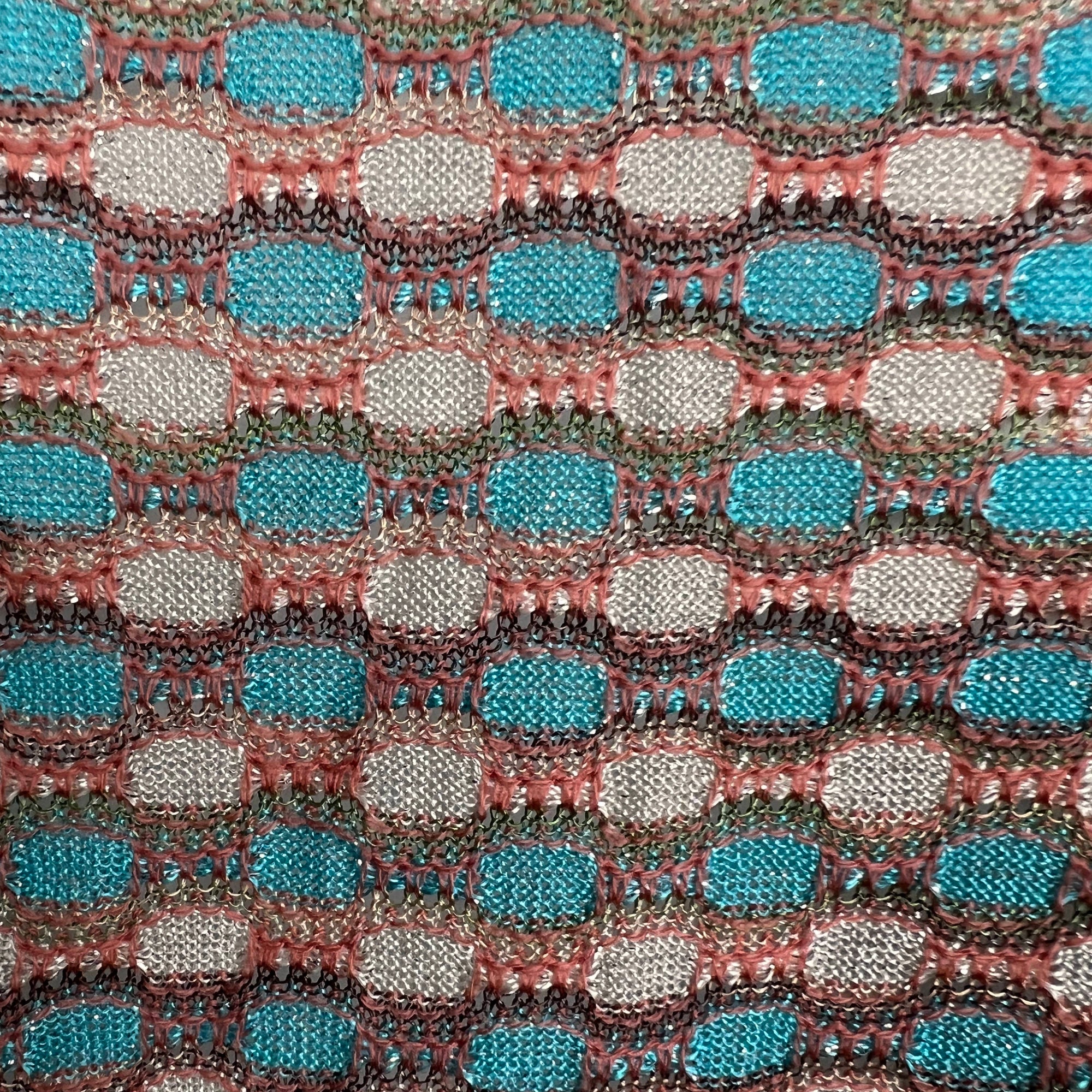 Vintage Missoni Sweater Jacket Metallic Knit Size 10 M Line