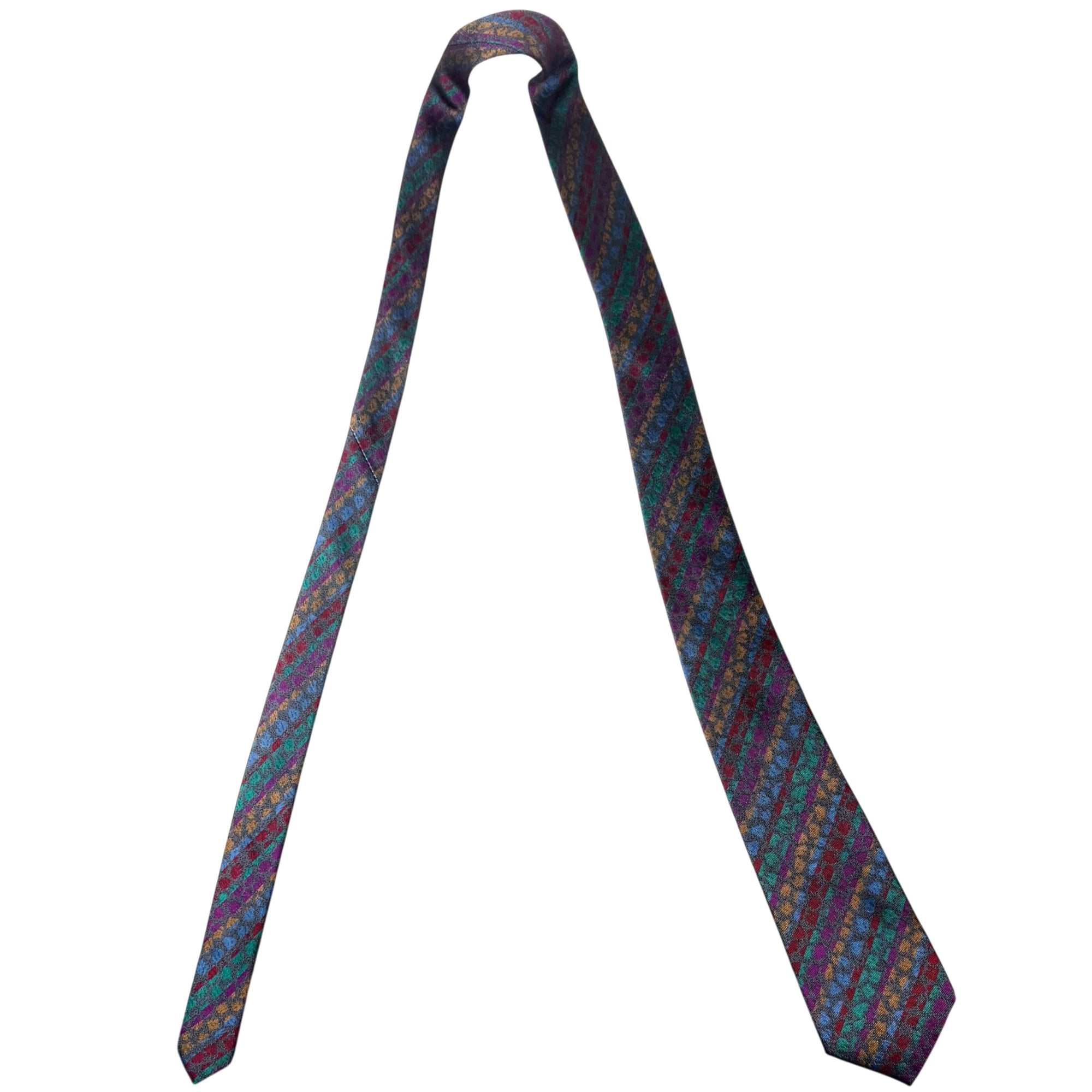 full view of missoni silk tie