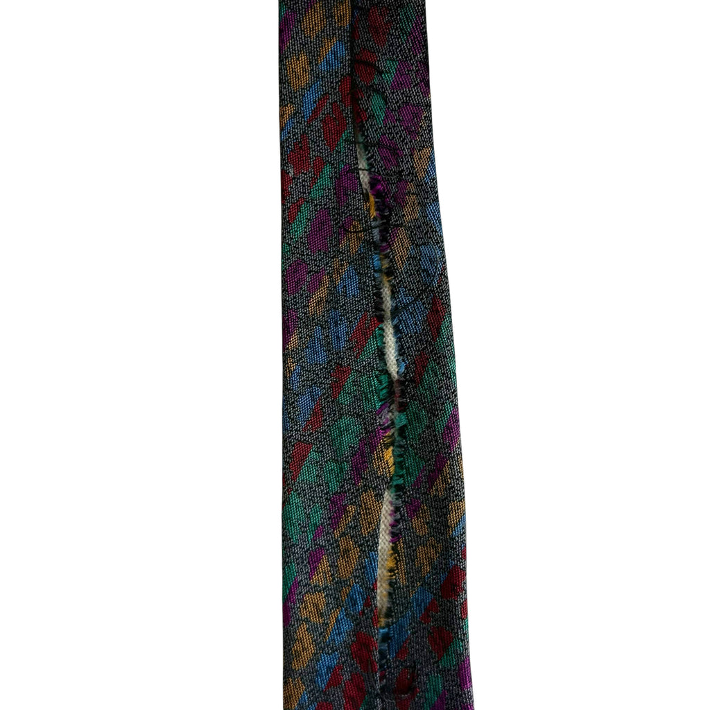 open seam on tie