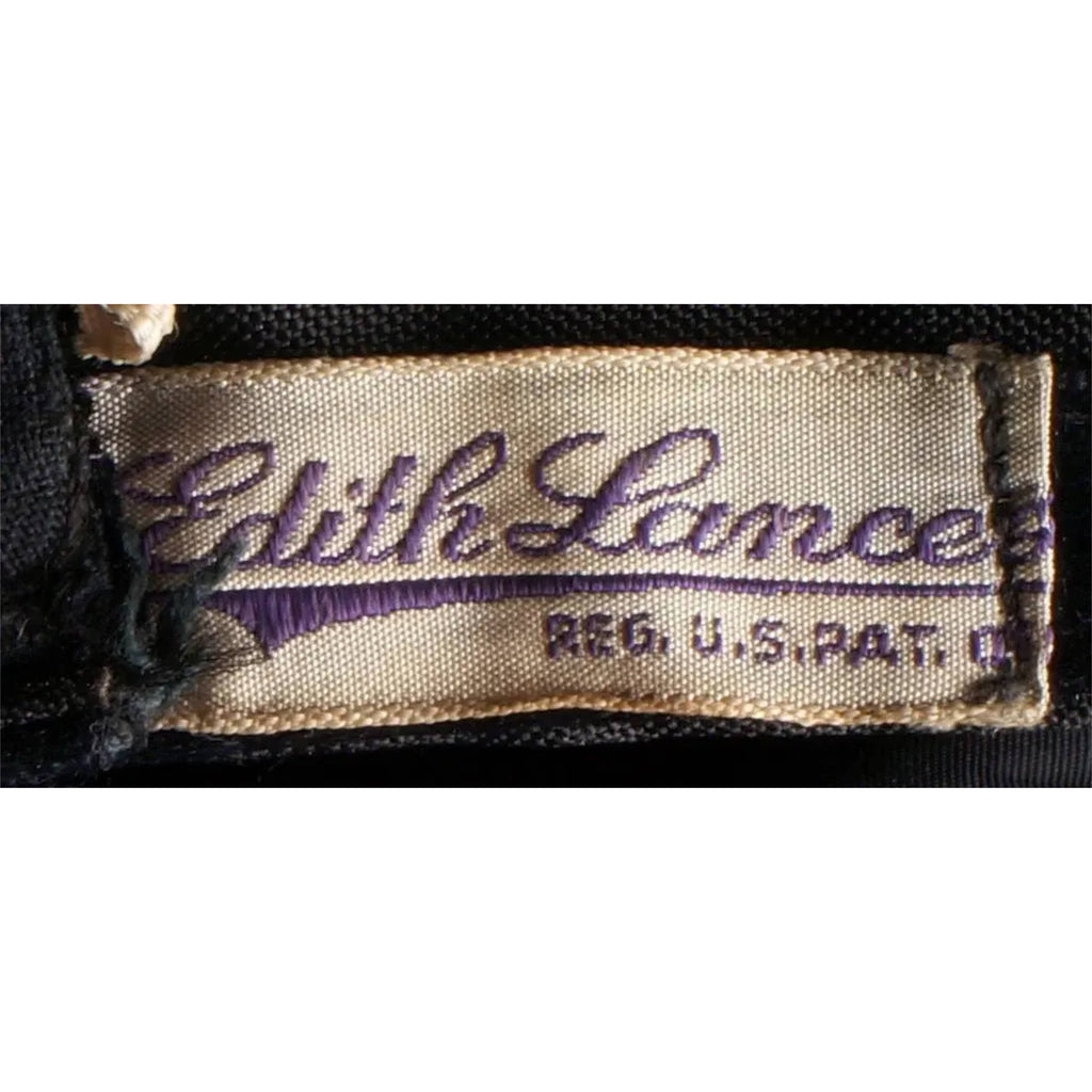 Vintage 1940s Dress by Mme Malouf Montreal Couture Size M