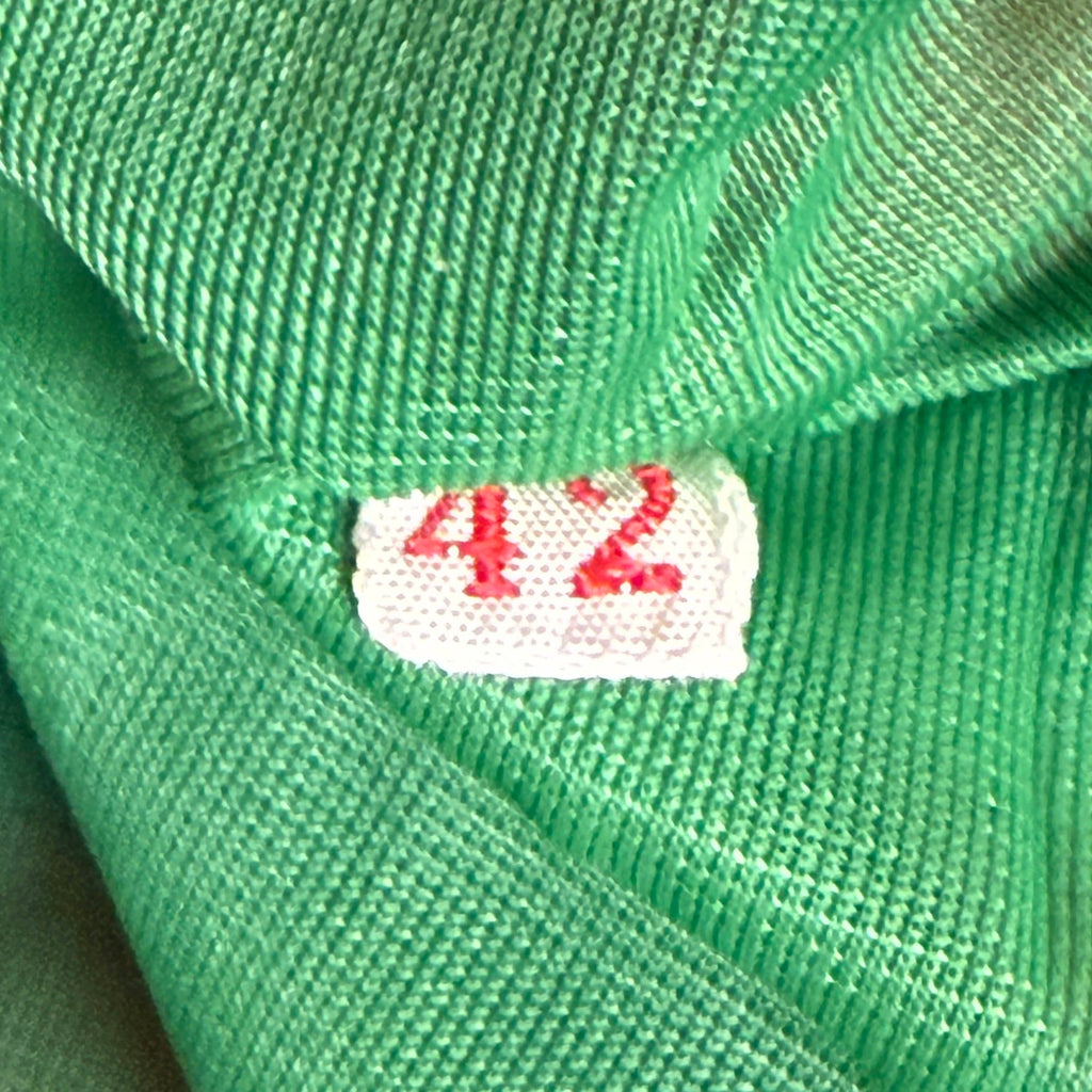 Original size 42 label inside vintage Montreux Knitting Swiss jersey dress