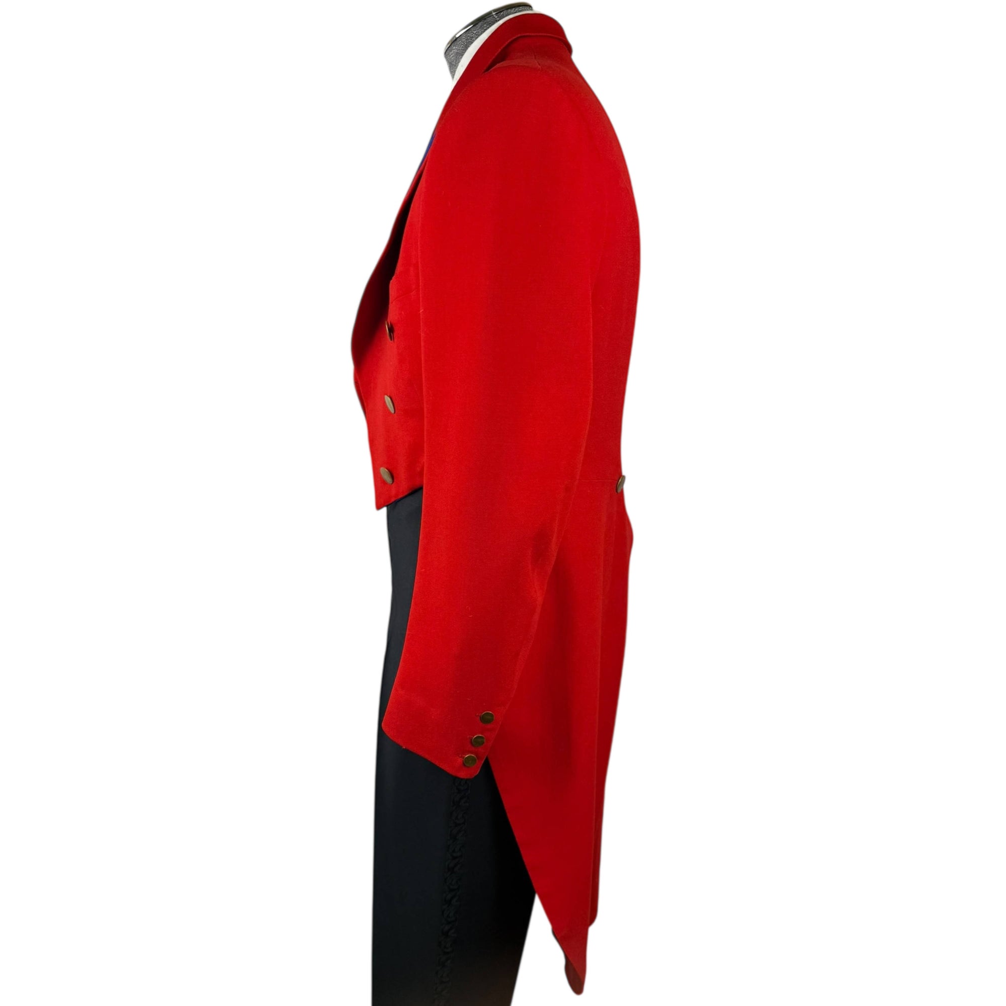 1950s Vintage English Hunting Tailcoat Moss Bros & Co Size M