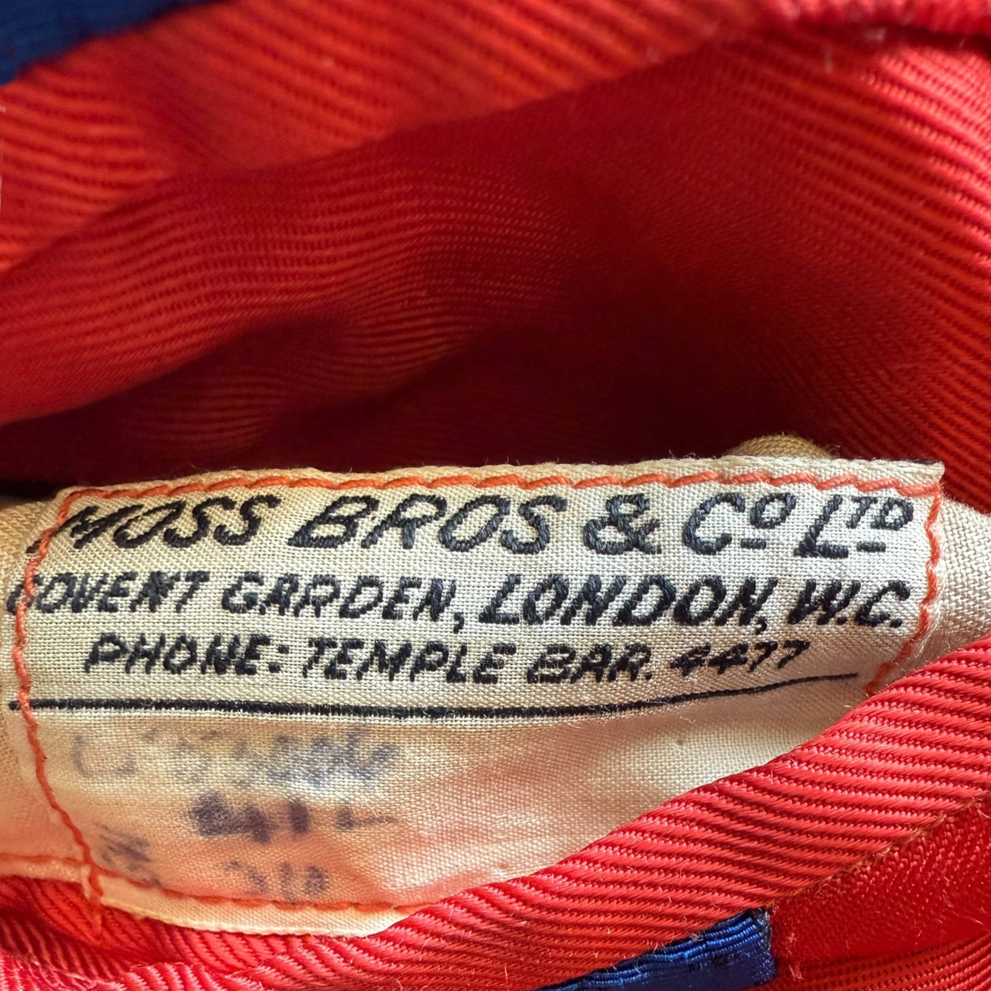 1950s Vintage English Hunting Tailcoat Moss Bros & Co Size M