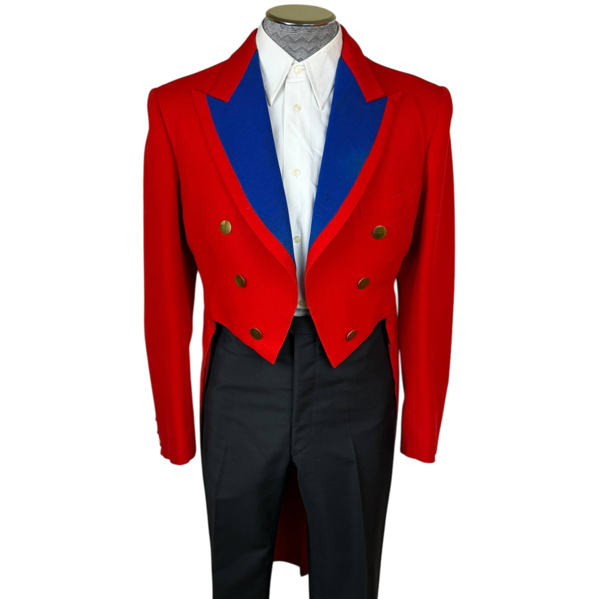 1950s Vintage English Hunting Tailcoat Moss Bros & Co Size M