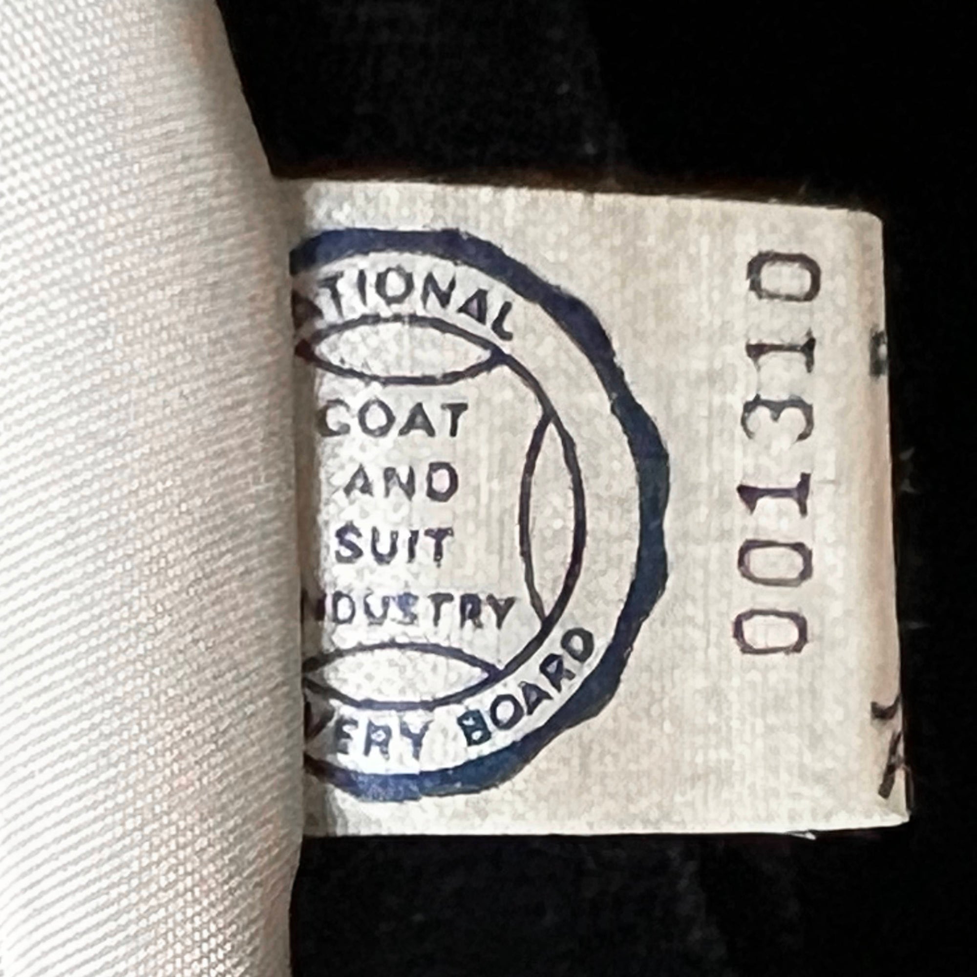 Vintage 1930s Opera Coat Black Silk Velvet Evening Wear M