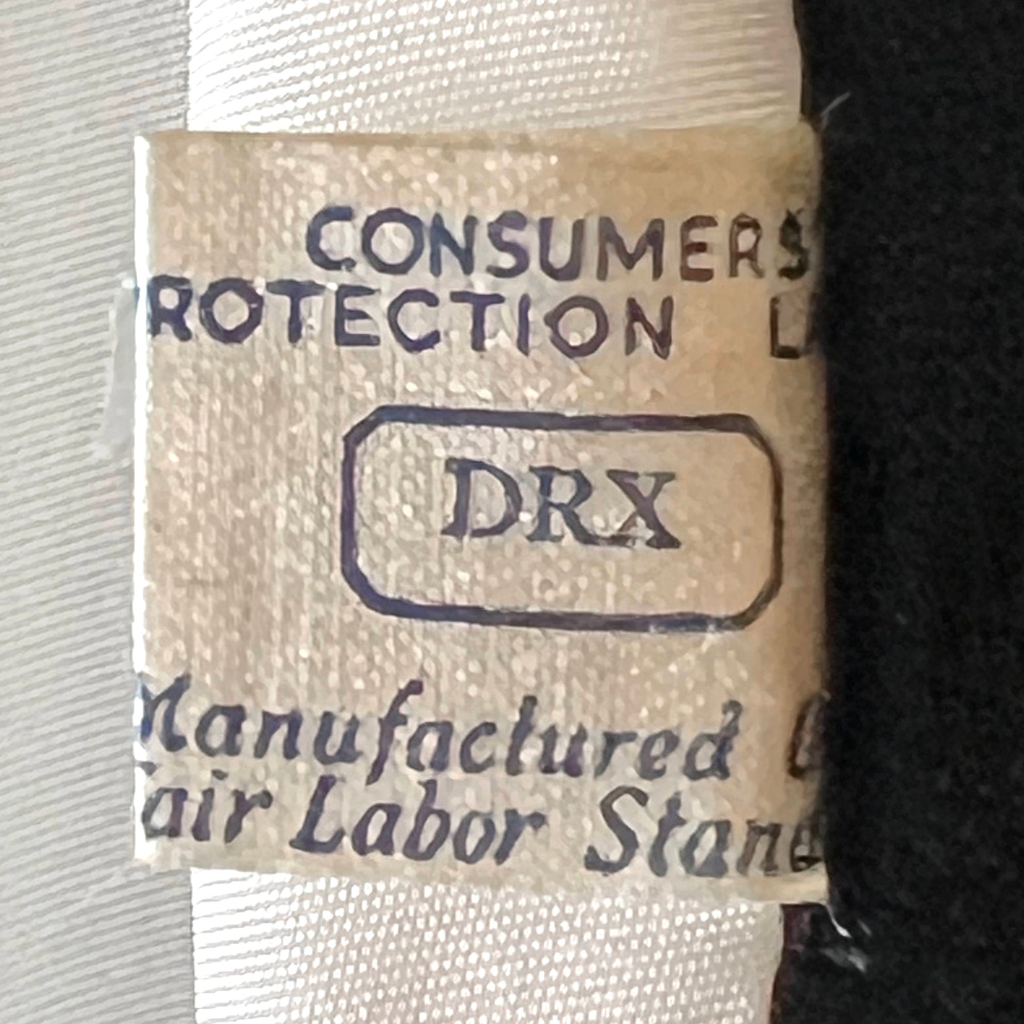 Vintage 1930s Opera Coat Black Silk Velvet Evening Wear M