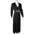 Vintage 1970s Disco Dress with Sequin Trim Size L