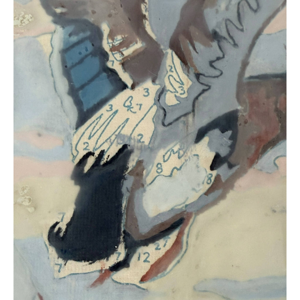 1954 Vintage PBN Duck Paintings On The Wing Craft Master K-6