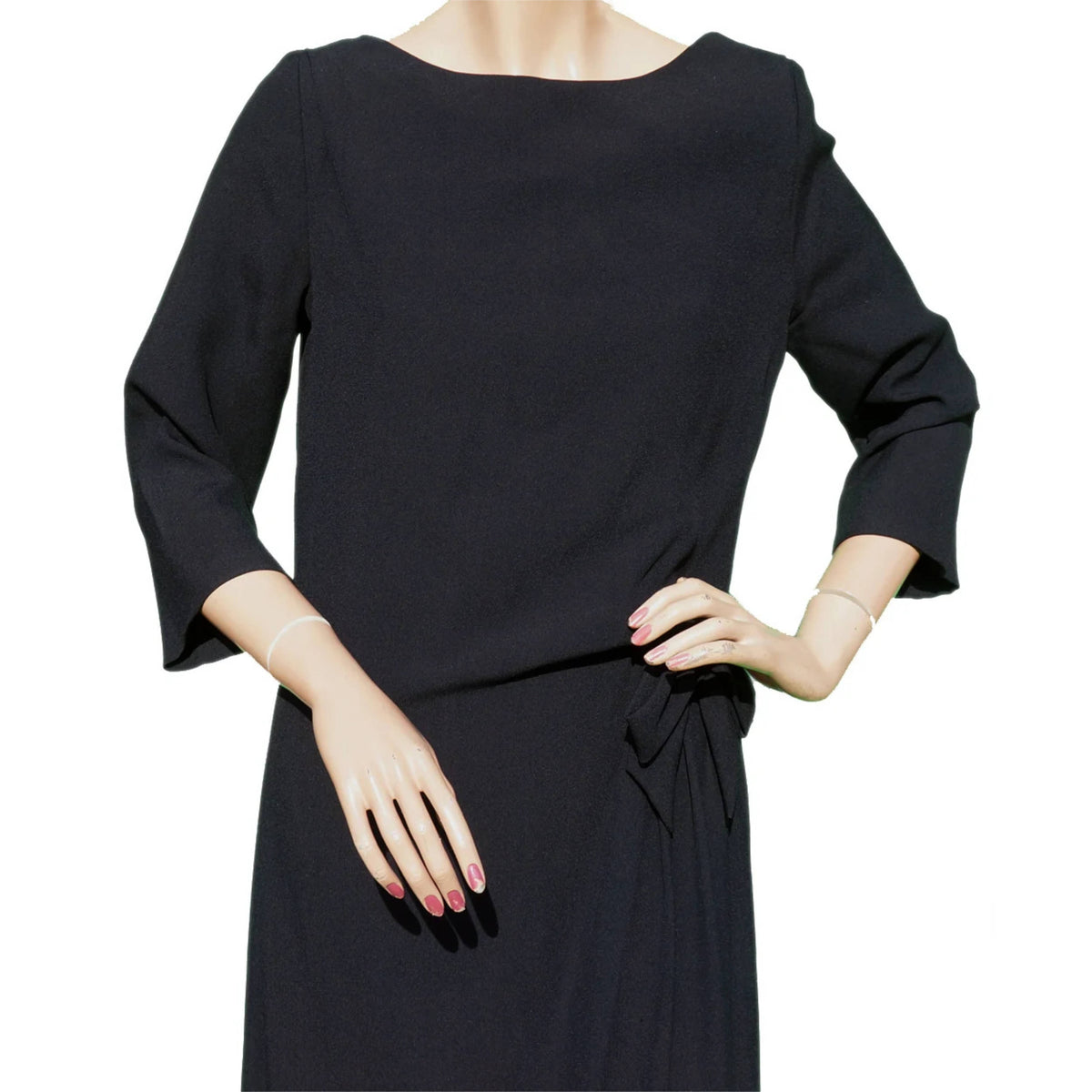detail of Paquin Paris designer gown
