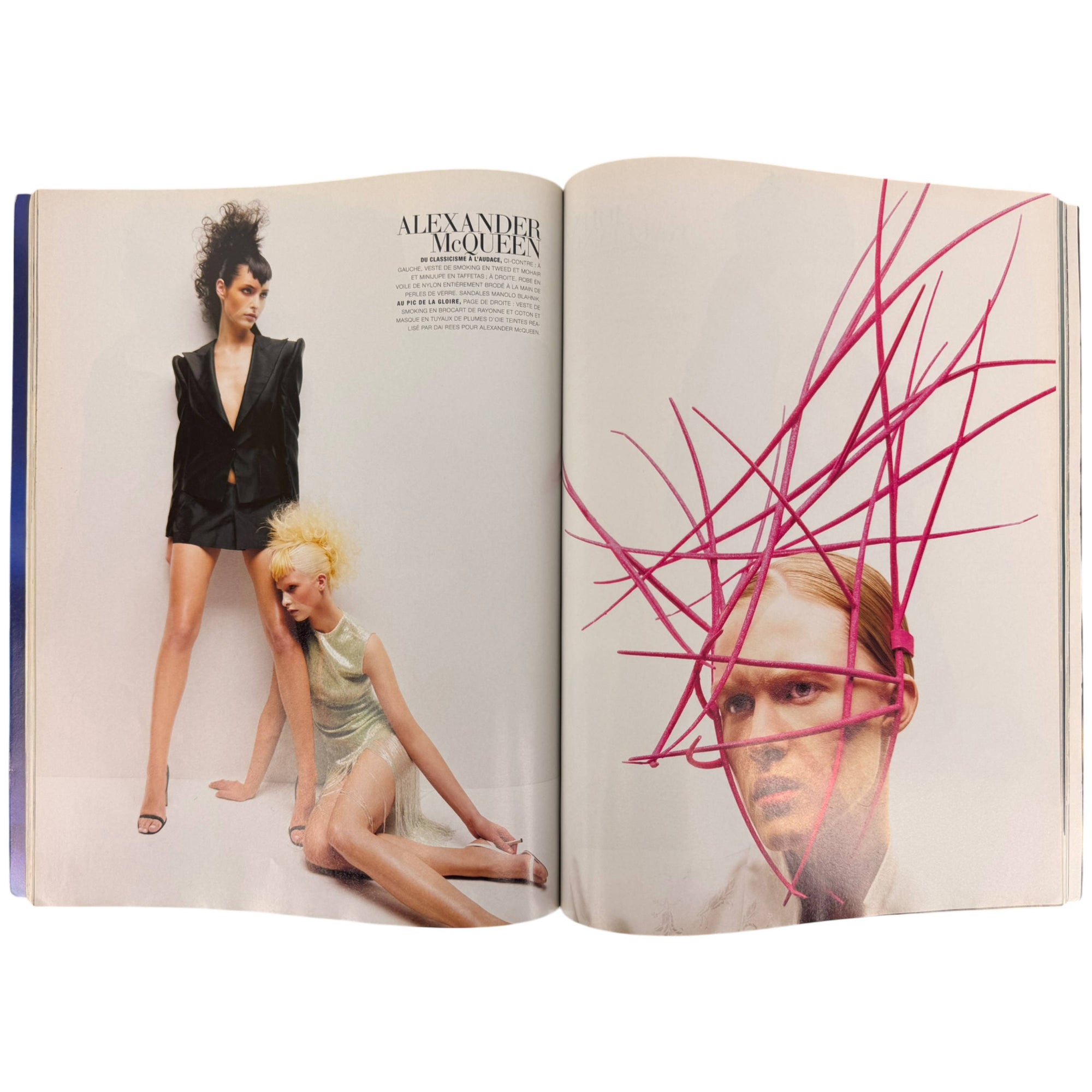 Vogue Paris 1997 Alexander McQueen fashion spread