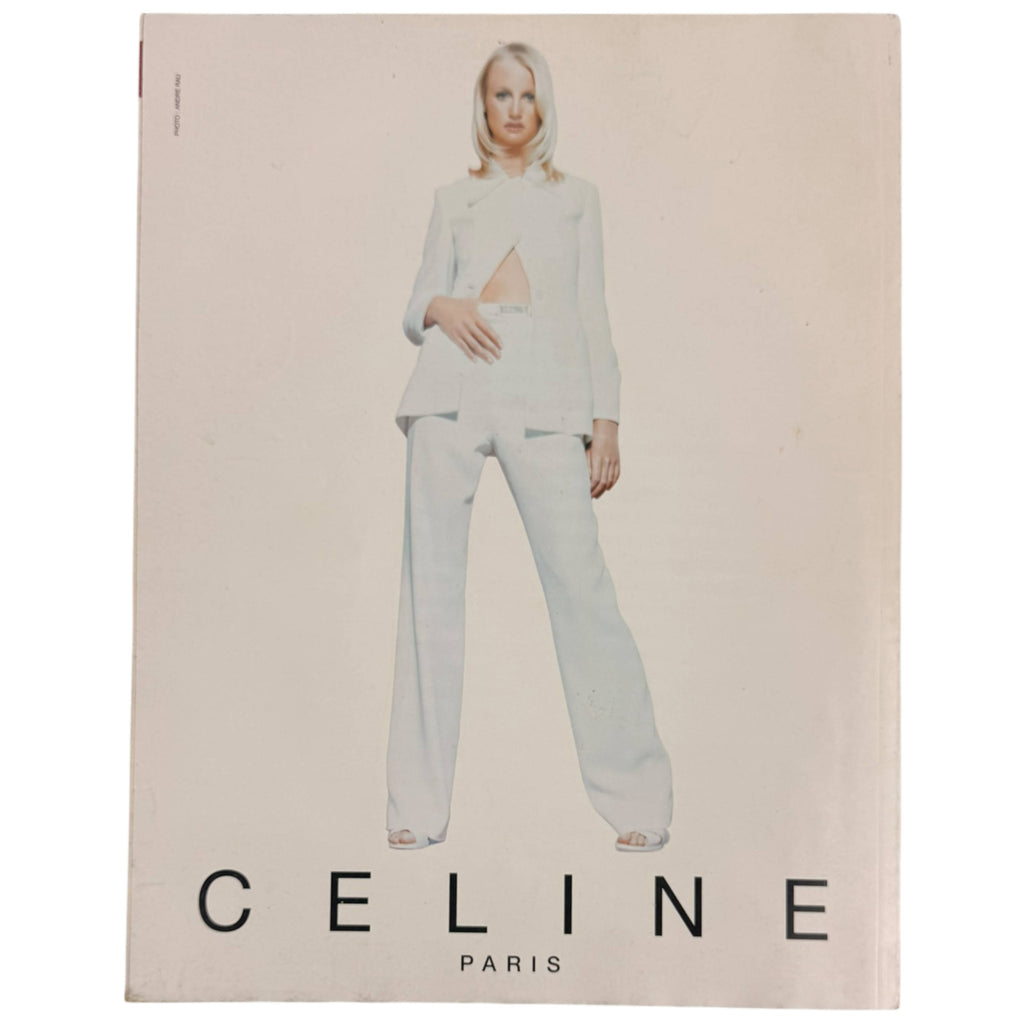 back cover celine ad paris vogue 1997