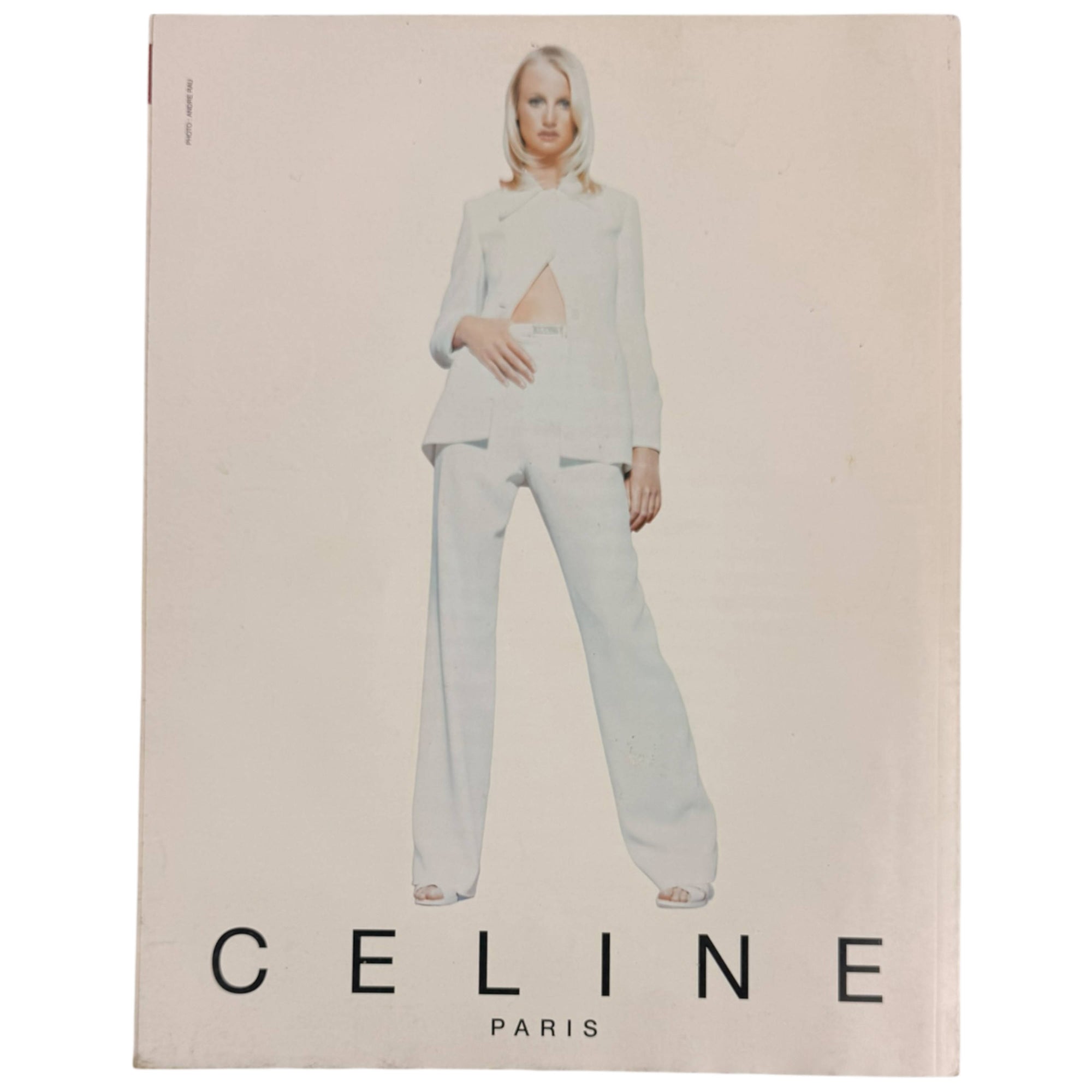 back cover celine ad paris vogue 1997