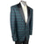 Black Watch Plaid Dinner Jacket Paul Fredrick Size 40 R