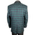 Black Watch Plaid Dinner Jacket Paul Fredrick Size 40 R