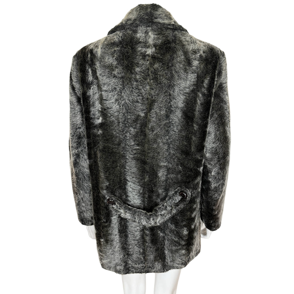 Vintage 1960s Faux Fur Ski Coat Professional Skiwear by Peacock Canada