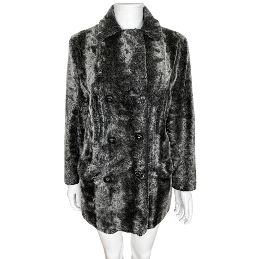 Vintage 1960s Faux Fur Ski Coat Professional Skiwear by Peacock Canada