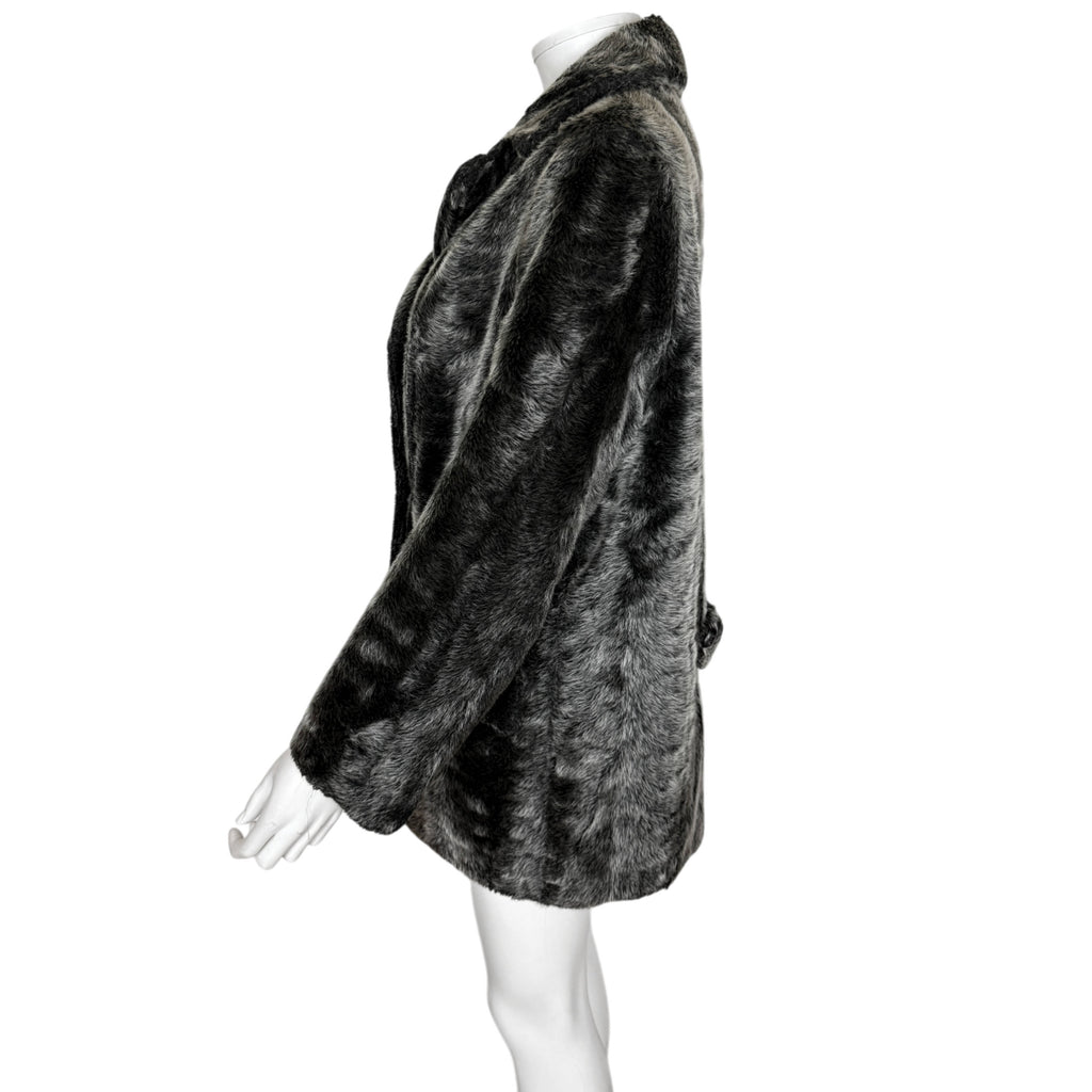 Vintage 1960s Faux Fur Ski Coat Professional Skiwear by Peacock Canada