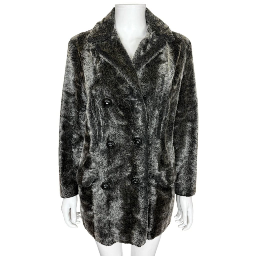 Vintage 1960s Faux Fur Ski Coat Professional Skiwear by Peacock Canada