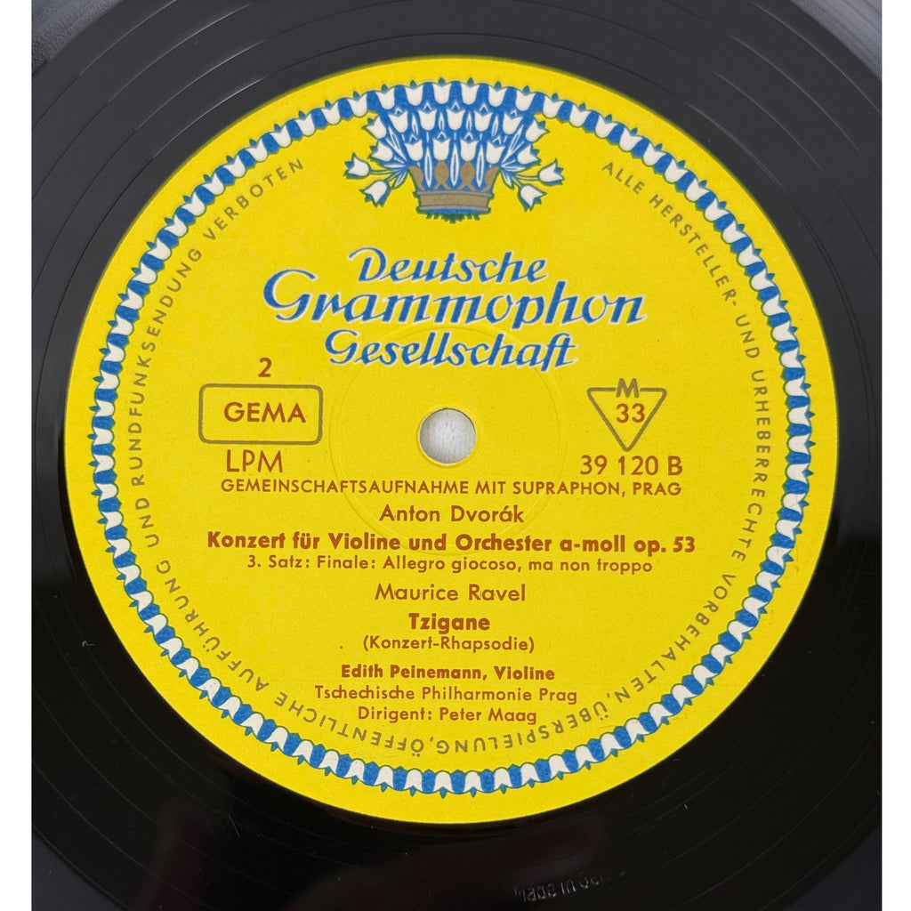 Side Two Deutsche Grammophon yellow label