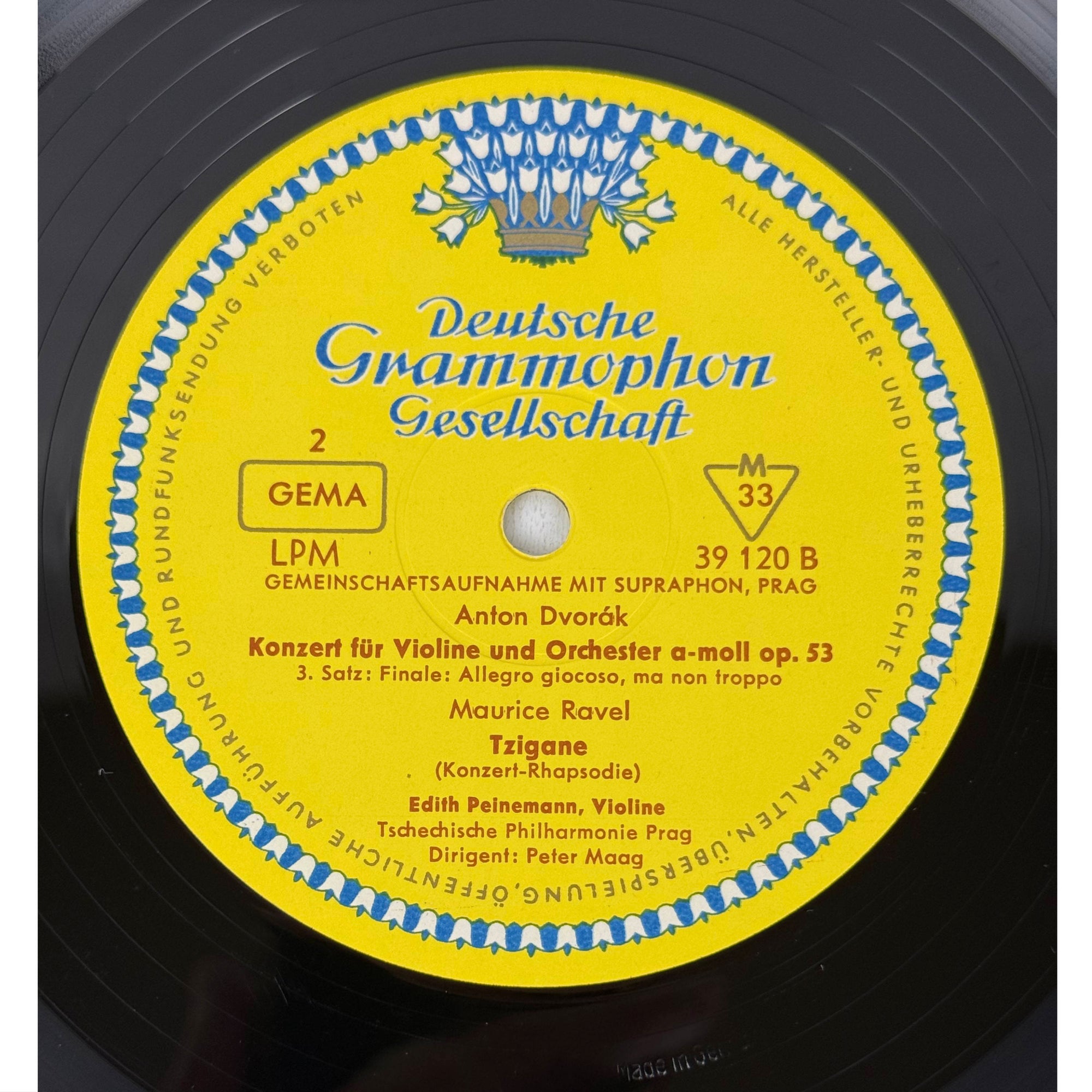 Side Two Deutsche Grammophon yellow label