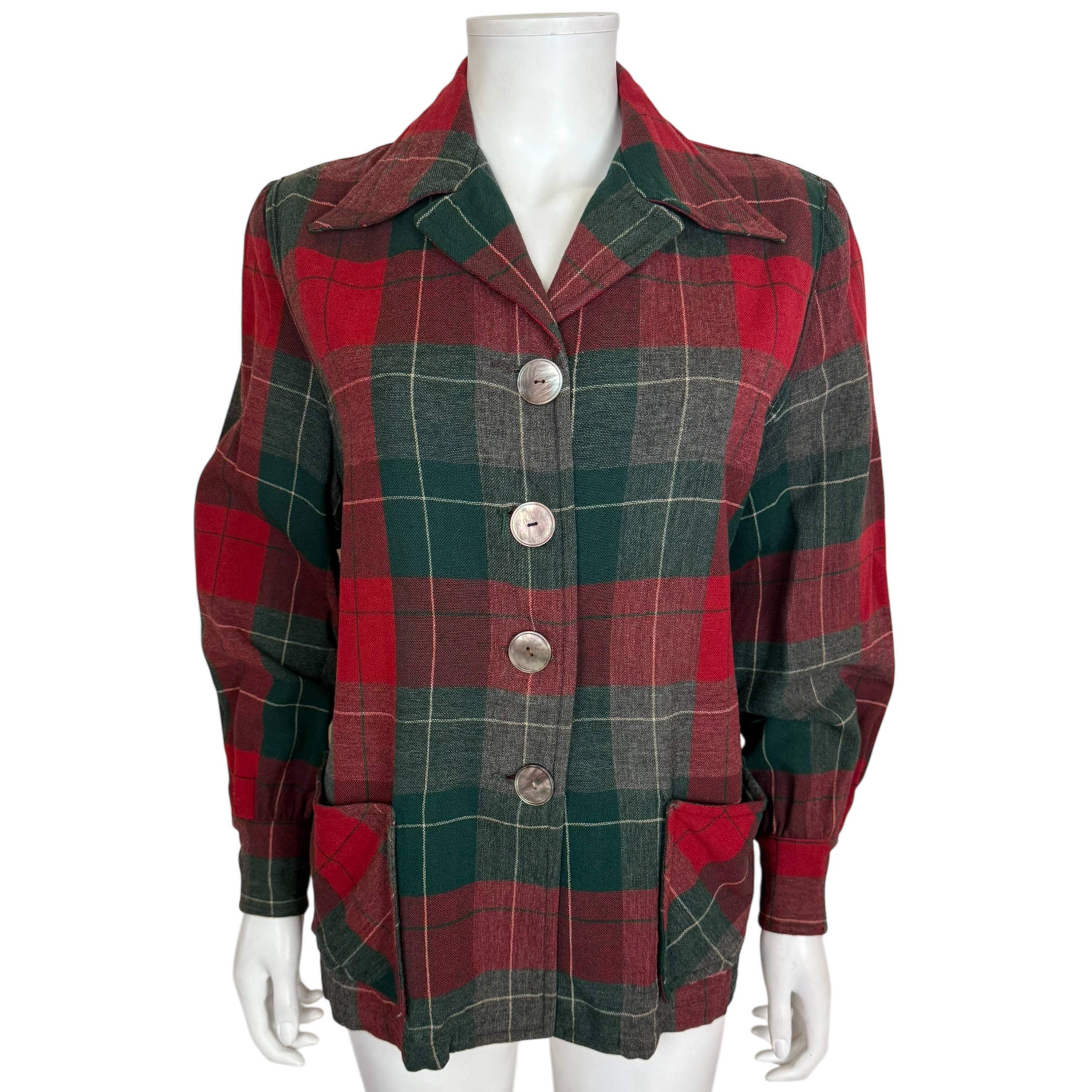 Vintage 1949 Early 1950s Pendleton 49er Jacket Size L As Is