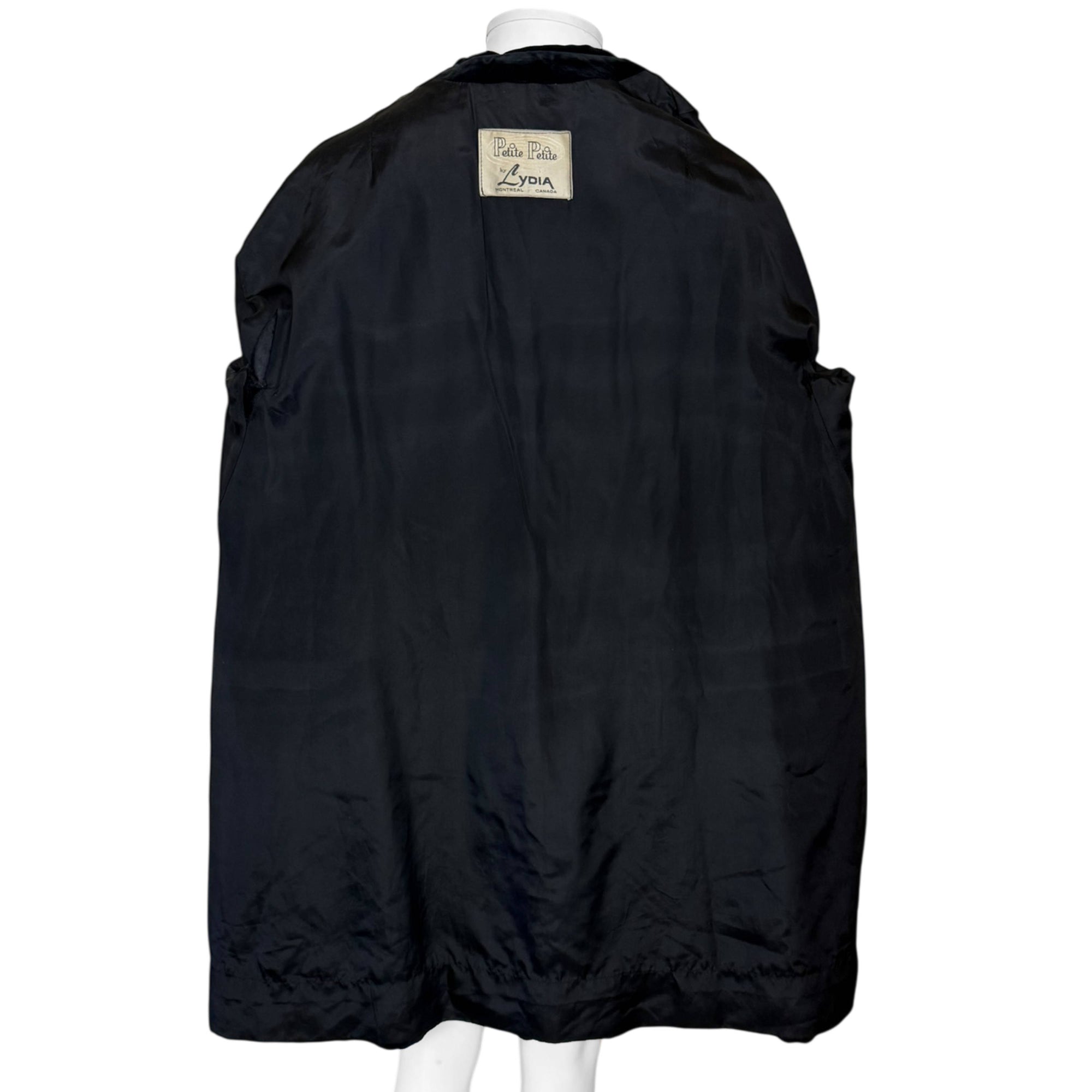 lining of petite petite lydia vintage coat