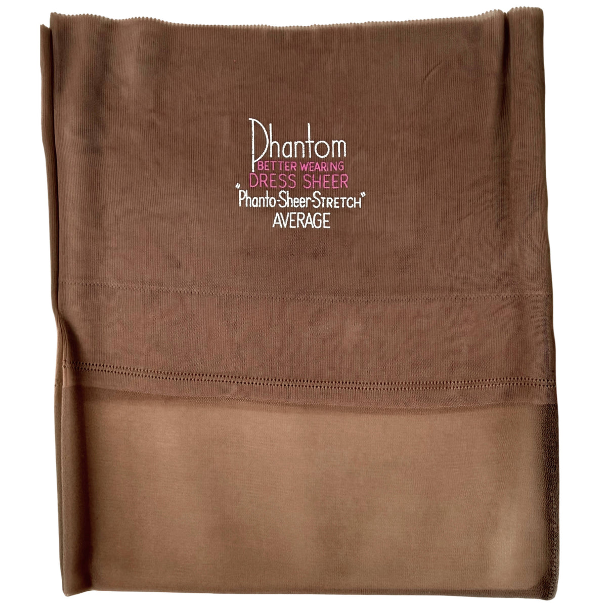 Phantom Phanto-Sheer Stretch nylon stockings made in Canada