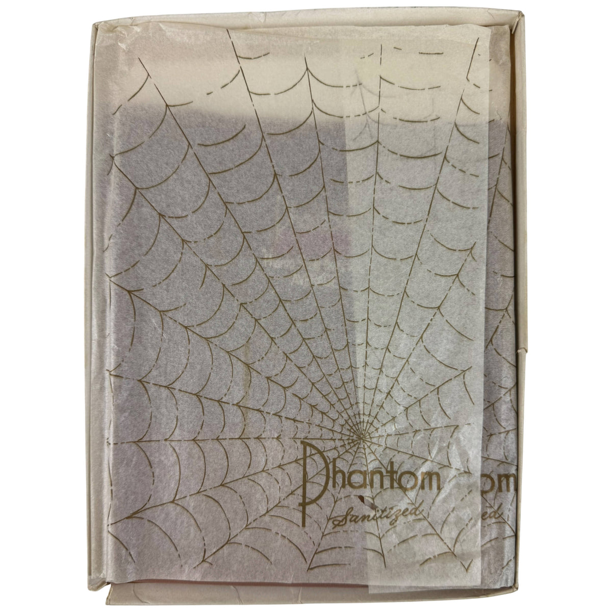 Phantom stockings original spiderweb Sanitized tissue paper