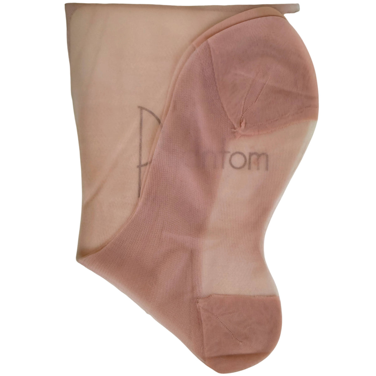 Phantom stockings reinforced heel and toe detail