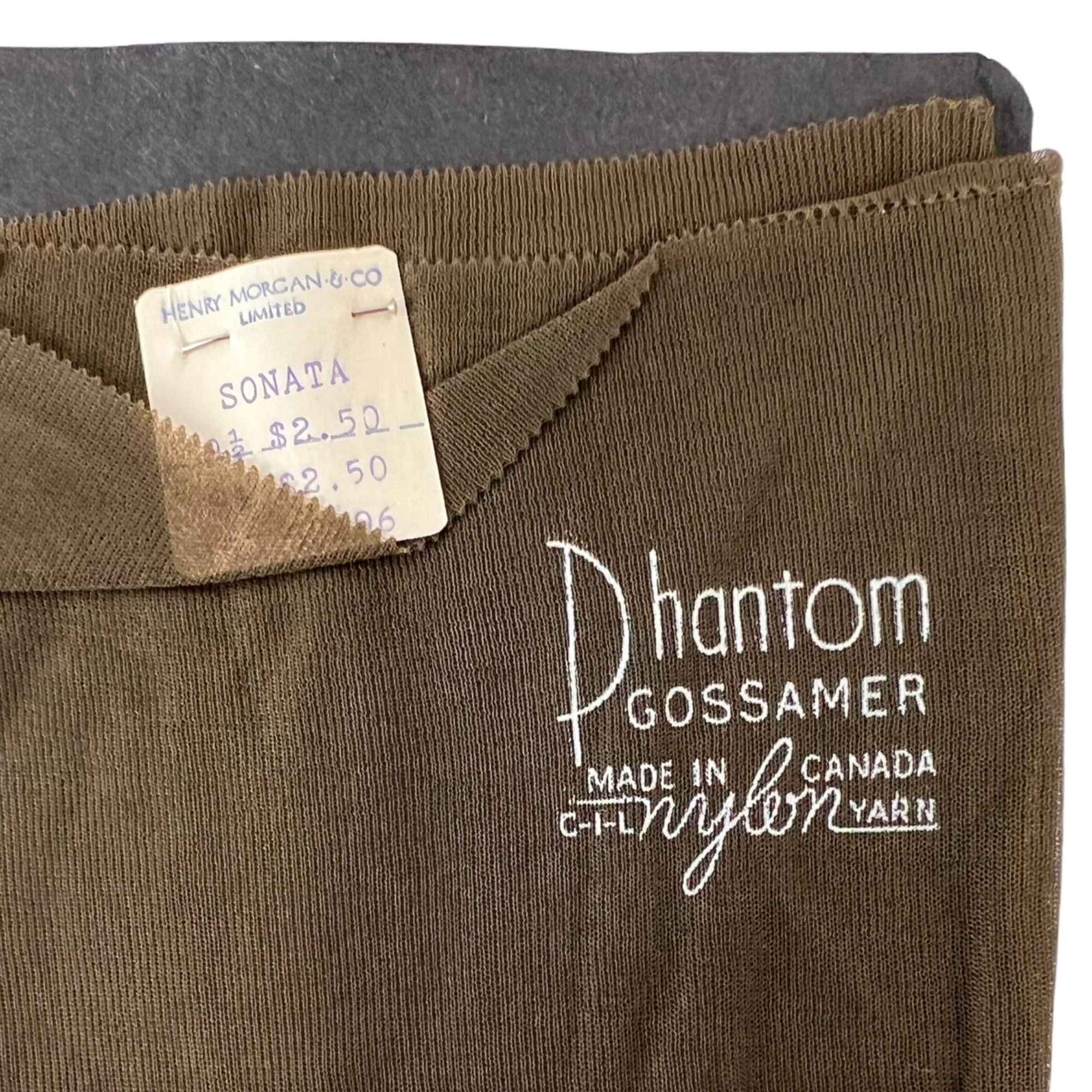 Vintage 1940s Seamed Nylon Stockings by Phantom Size 9.5