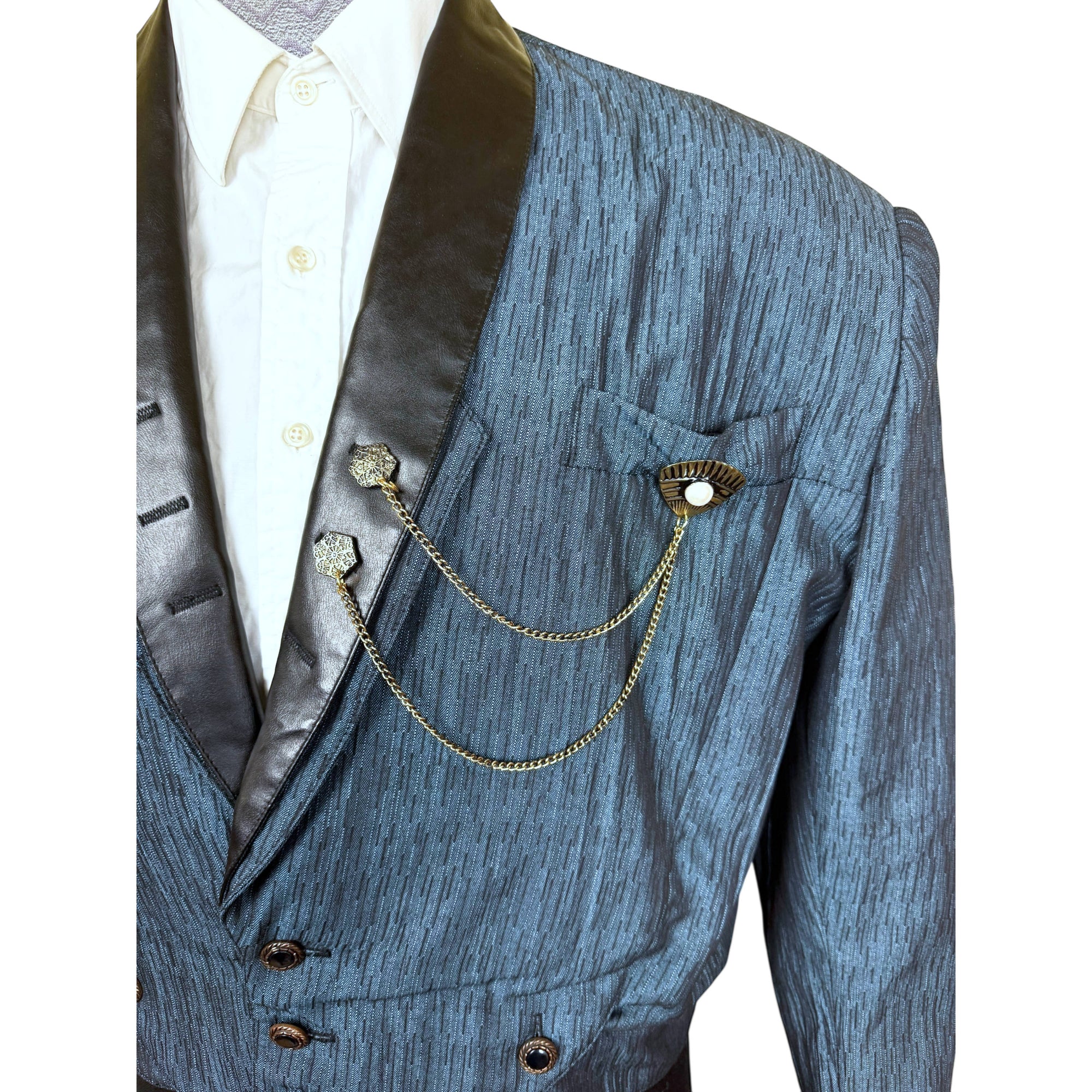 Vintage 1980s New Wave Jacket Made in Canada Men’s Size M