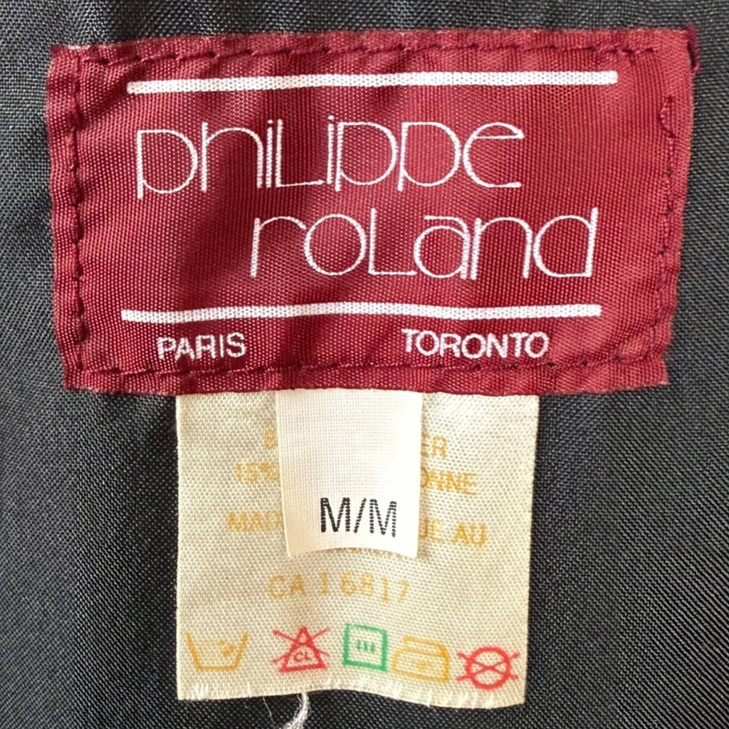 Vintage 1980s New Wave Jacket Made in Canada Men’s Size M