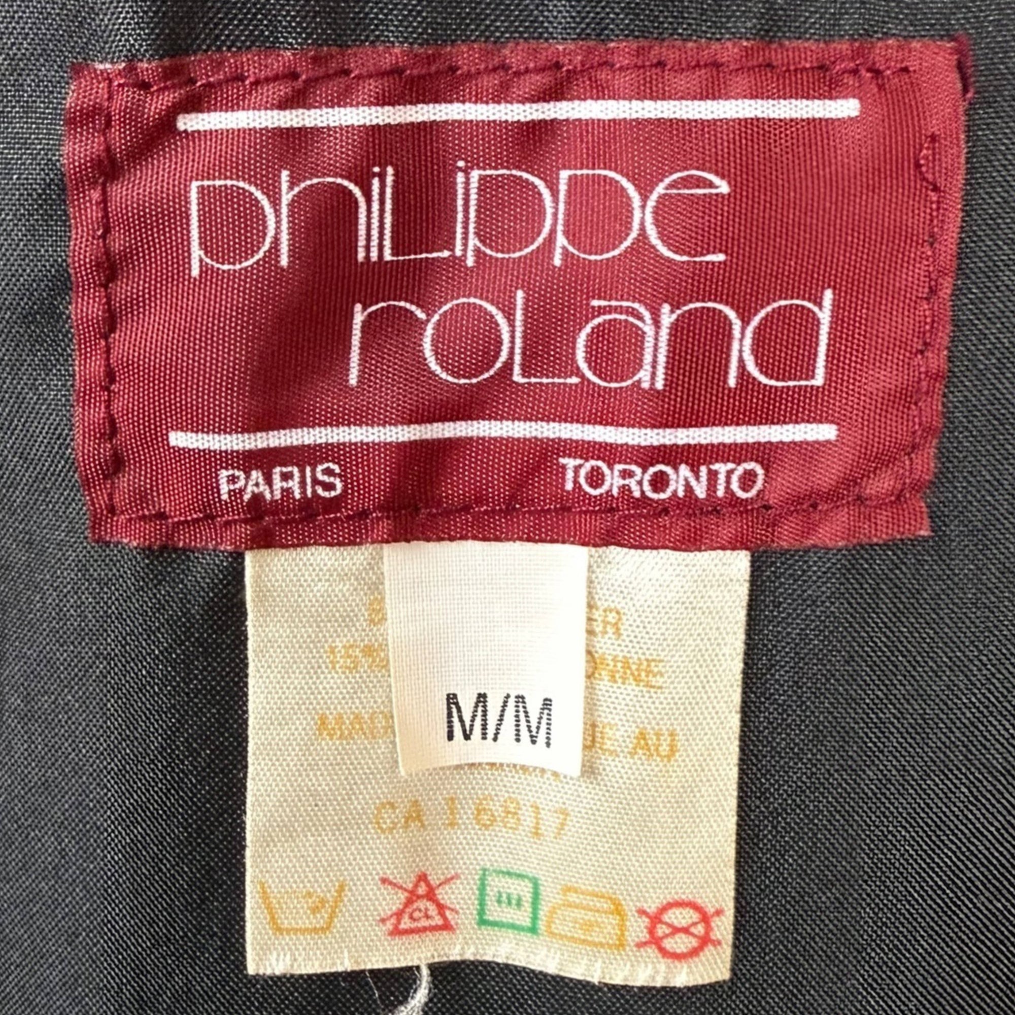 Vintage 1980s New Wave Jacket Made in Canada Men’s Size M