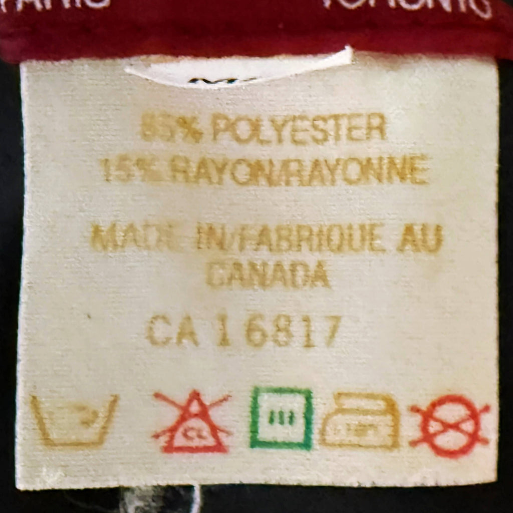 Vintage 1980s New Wave Jacket Made in Canada Men’s Size M