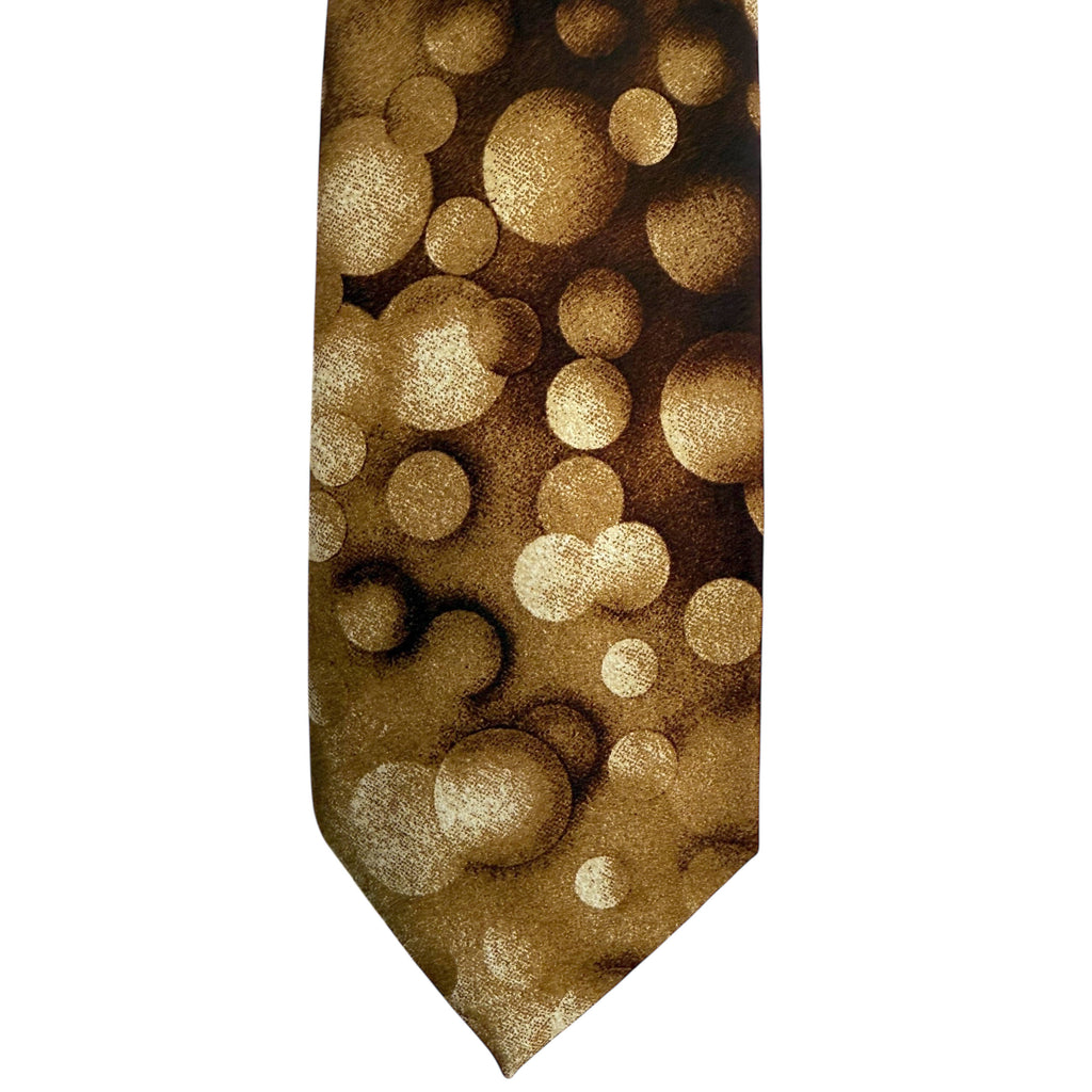 Vintage 1970s Pierre Cardin Tie Bubble Pattern 100% Polyester