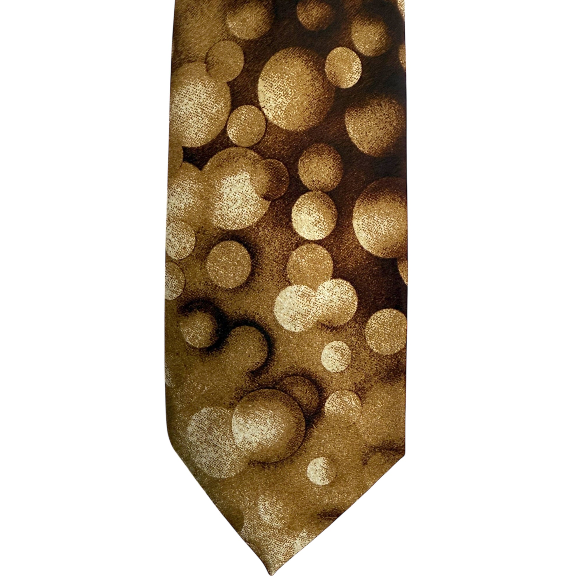 Vintage 1970s Pierre Cardin Tie Bubble Pattern 100% Polyester