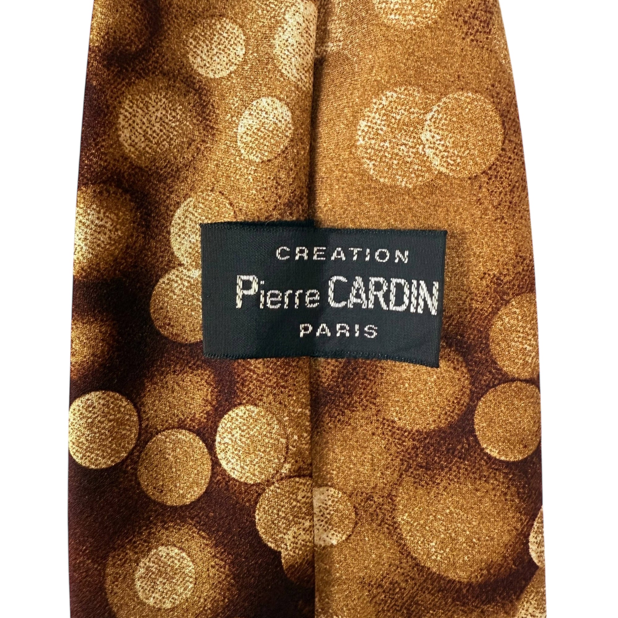 Vintage 1970s Pierre Cardin Tie Bubble Pattern 100% Polyester