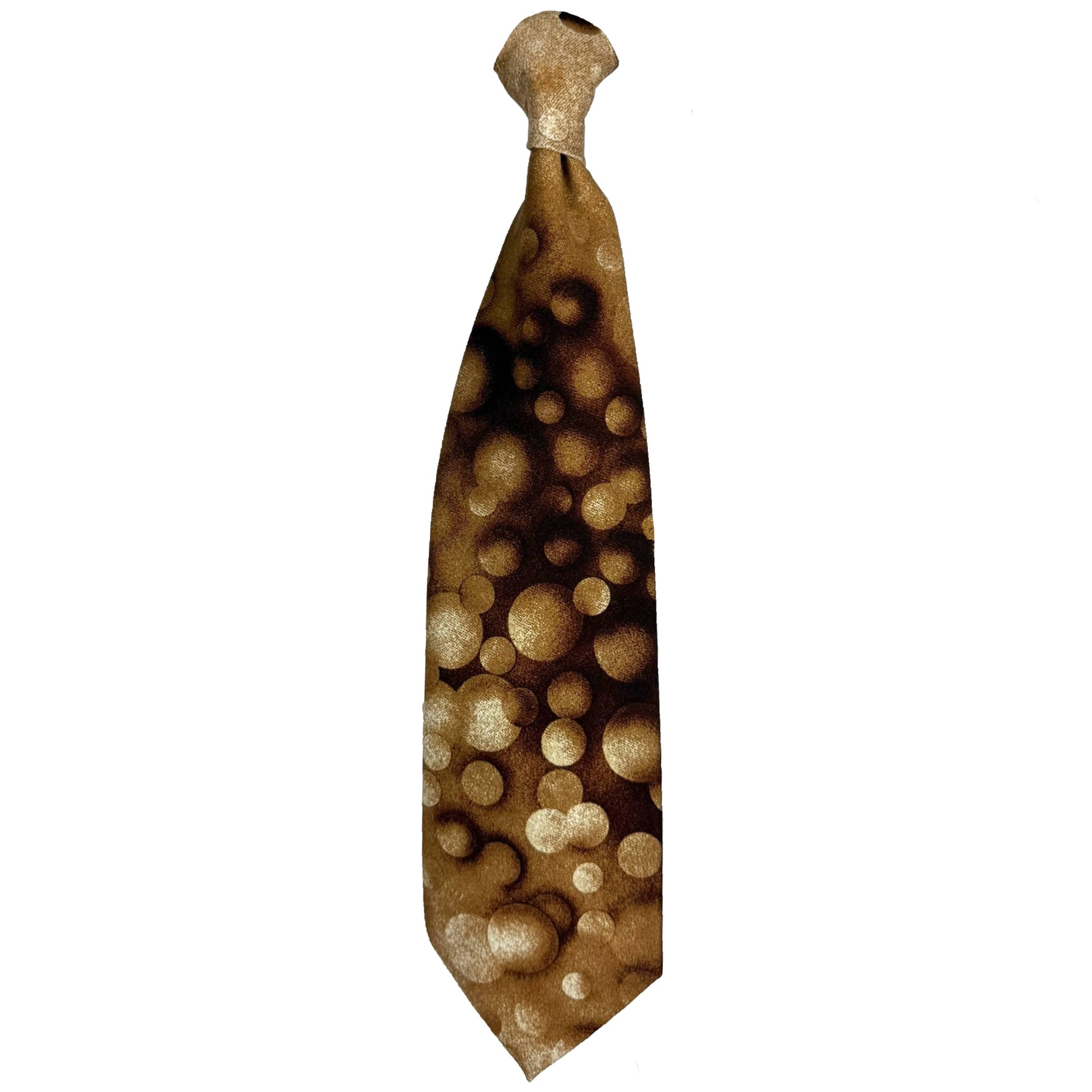 Vintage 1970s Pierre Cardin Tie Bubble Pattern 100% Polyester