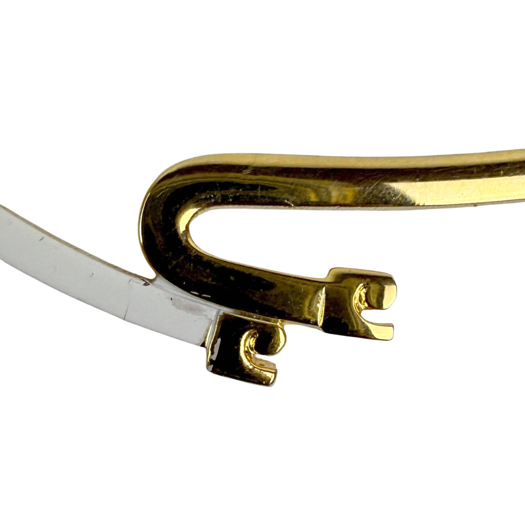 Detail of attributed Pierre Cardin modernist pendant